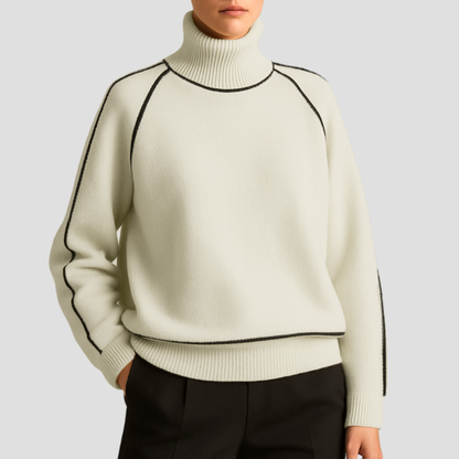 Yara | Refined Contrast Jumper 4