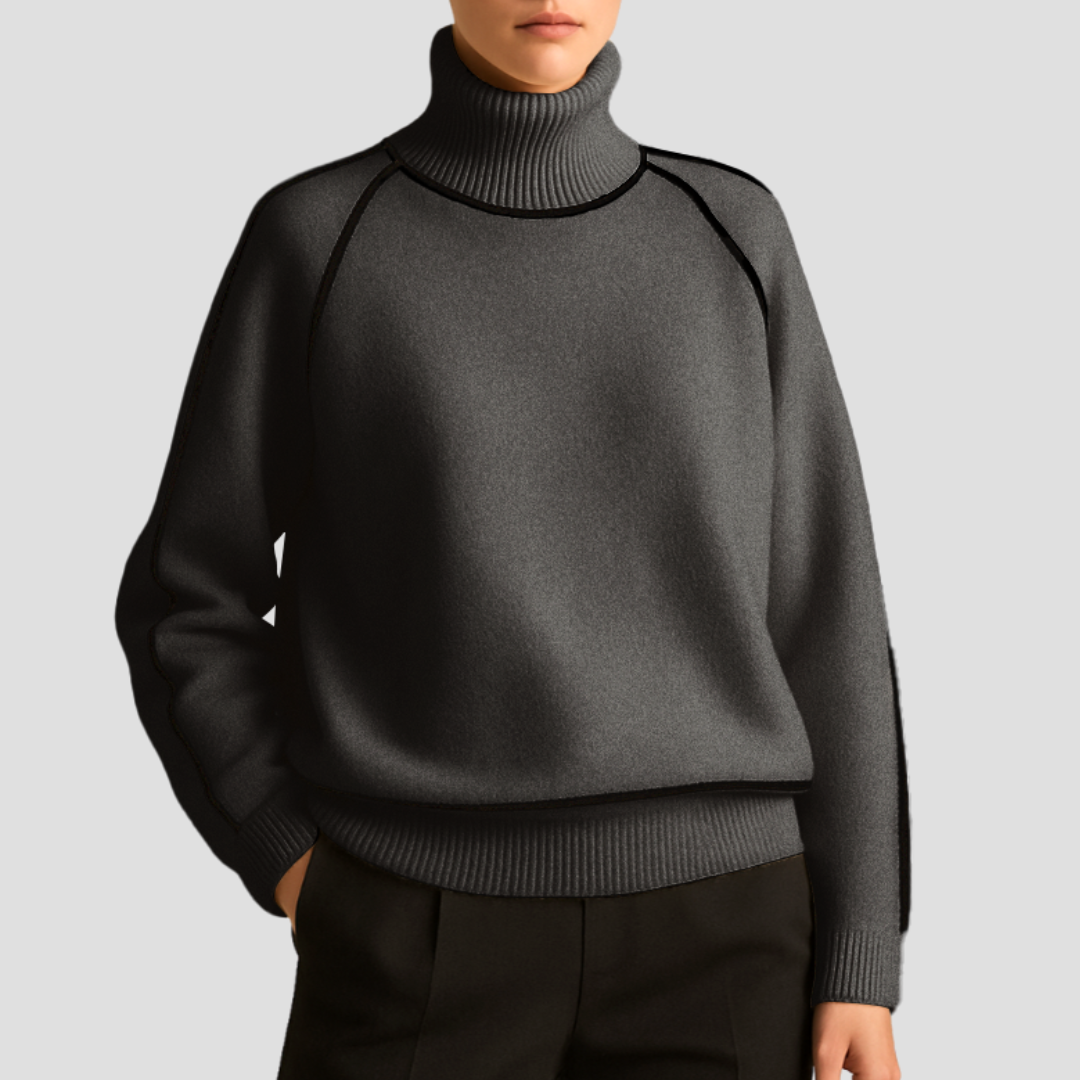 Yara | Refined Contrast Jumper 5