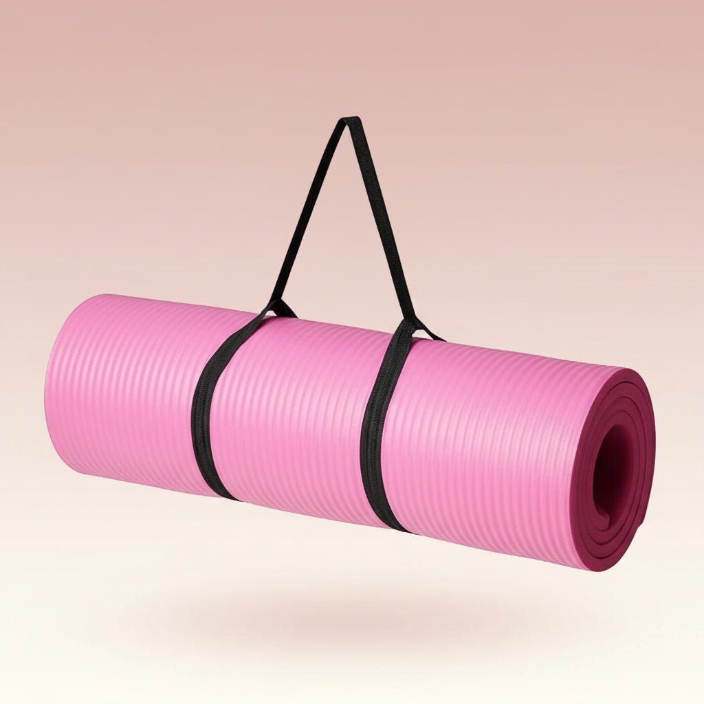 Premium Thick Grip Yoga Mat for Home Workout Exercise