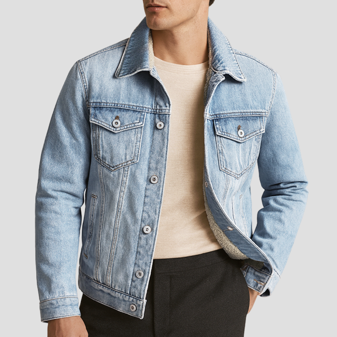 Yorick | Lined Denim Jacket 0