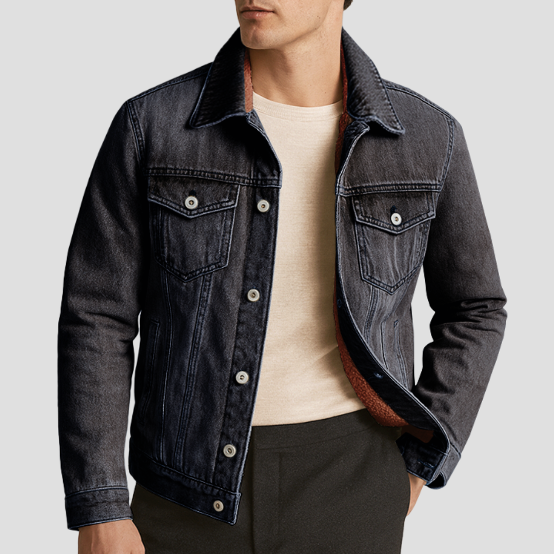 Yorick | Lined Denim Jacket 5