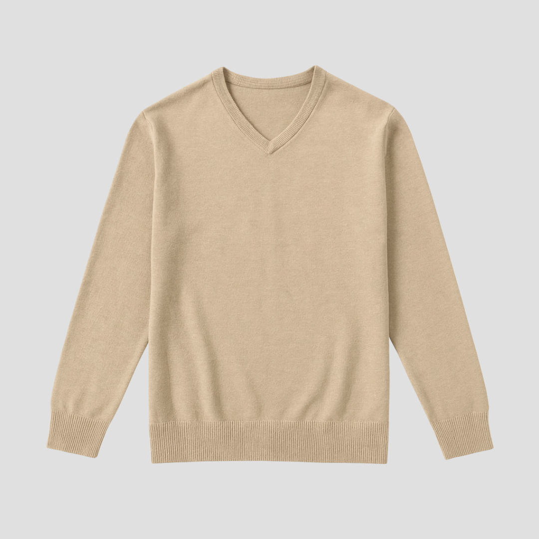 York | V-Neck Knit Jumper 1