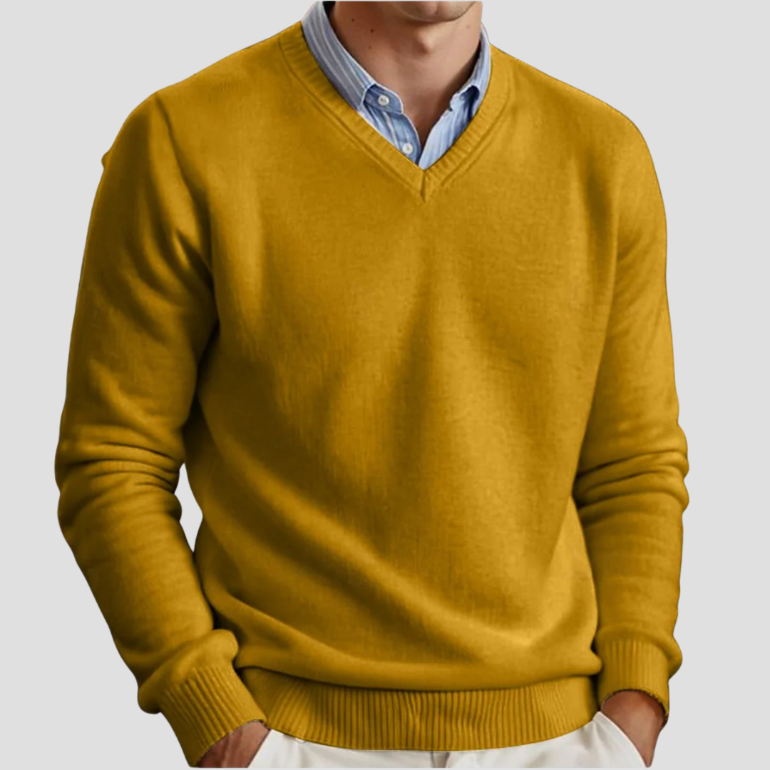 York | V-Neck Knit Jumper 5