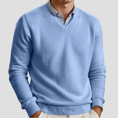 York | V-Neck Knit Jumper 6