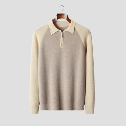 Zander | Two-Tone Polo Jumper 1