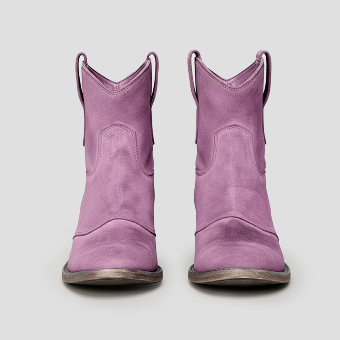 Zara | Suede Cowboy Boots 2