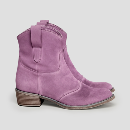 Zara | Suede Cowboy Boots 3