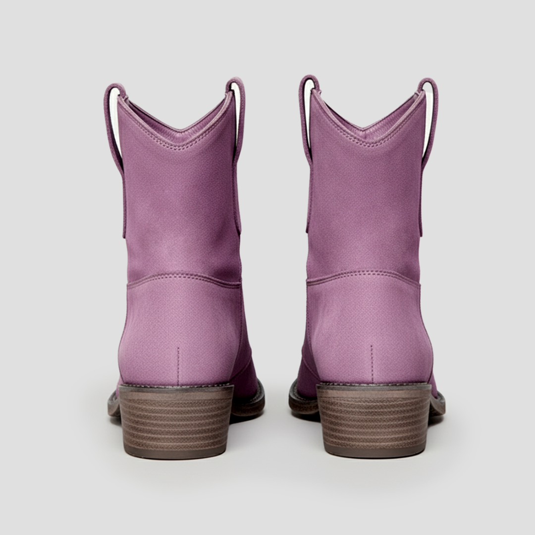 Zara | Suede Cowboy Boots 4