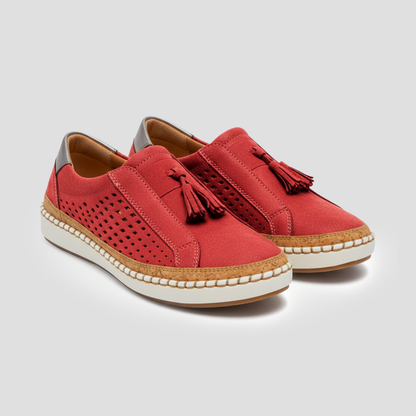 Zelda | Tassel Slip-On Flats 0