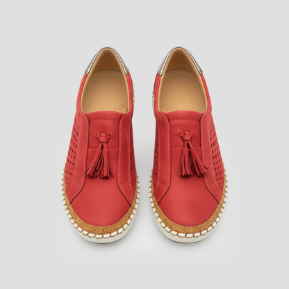 Zelda | Tassel Slip-On Flats 1