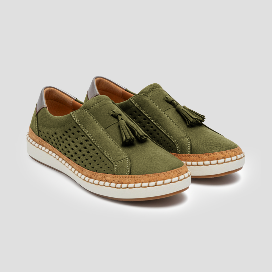 Zelda | Tassel Slip-On Flats 4