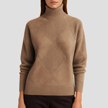 Zetta | Ribbed Turtleneck Jumper 5