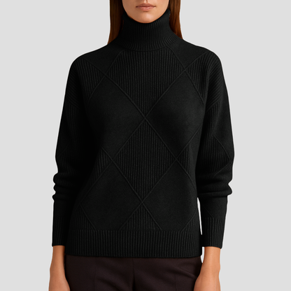 Zetta | Ribbed Turtleneck Jumper 7