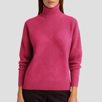 Zetta | Ribbed Turtleneck Jumper 9