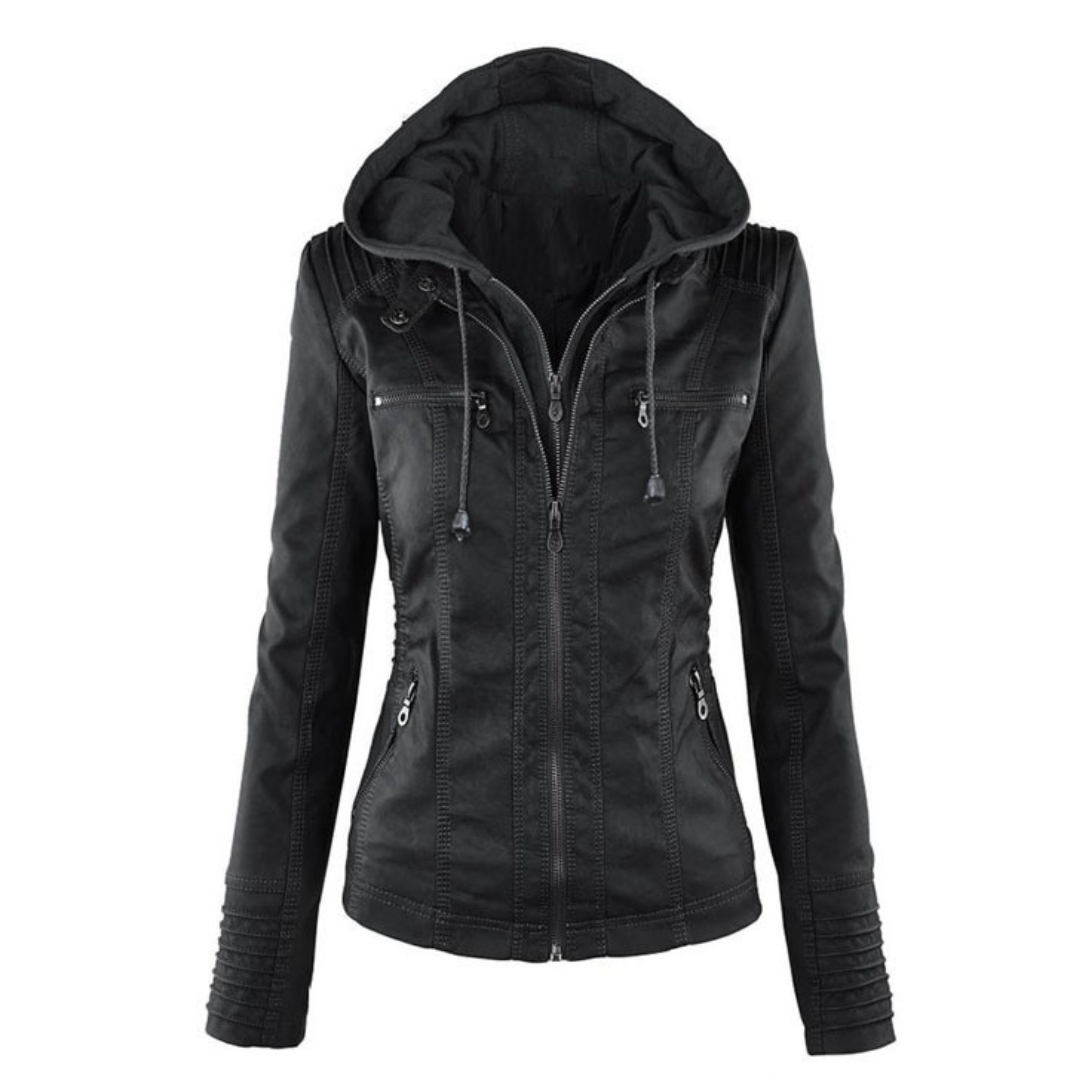Ladies' Fleece Zip Hoodie Coat