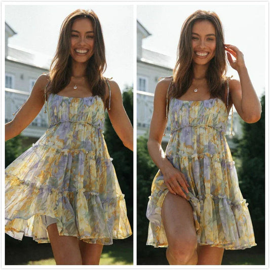 Chic Lightweight Sleeveless Summer Dress - VogeLuxe
