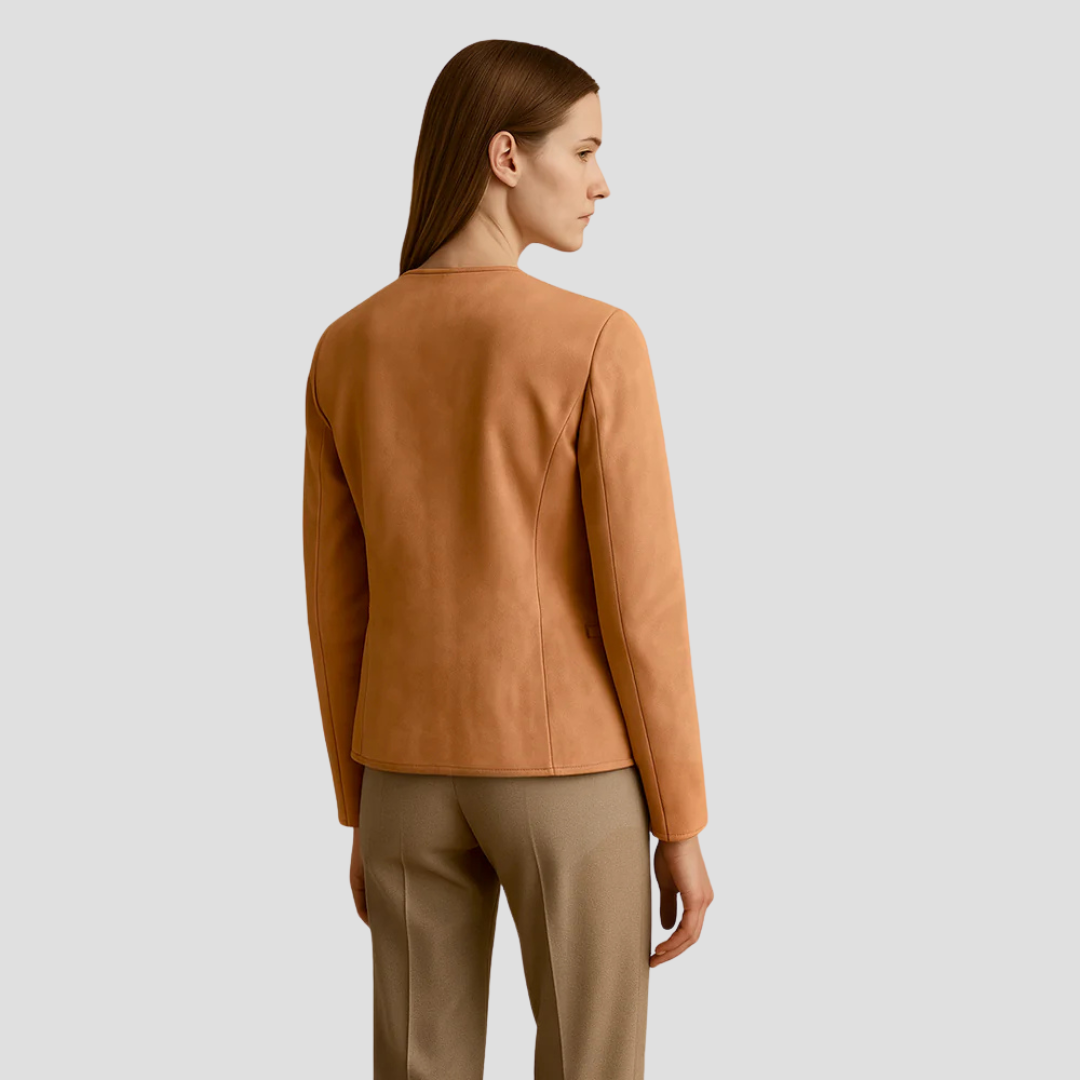 Zosia | Cropped Round-Neck Jacket 3
