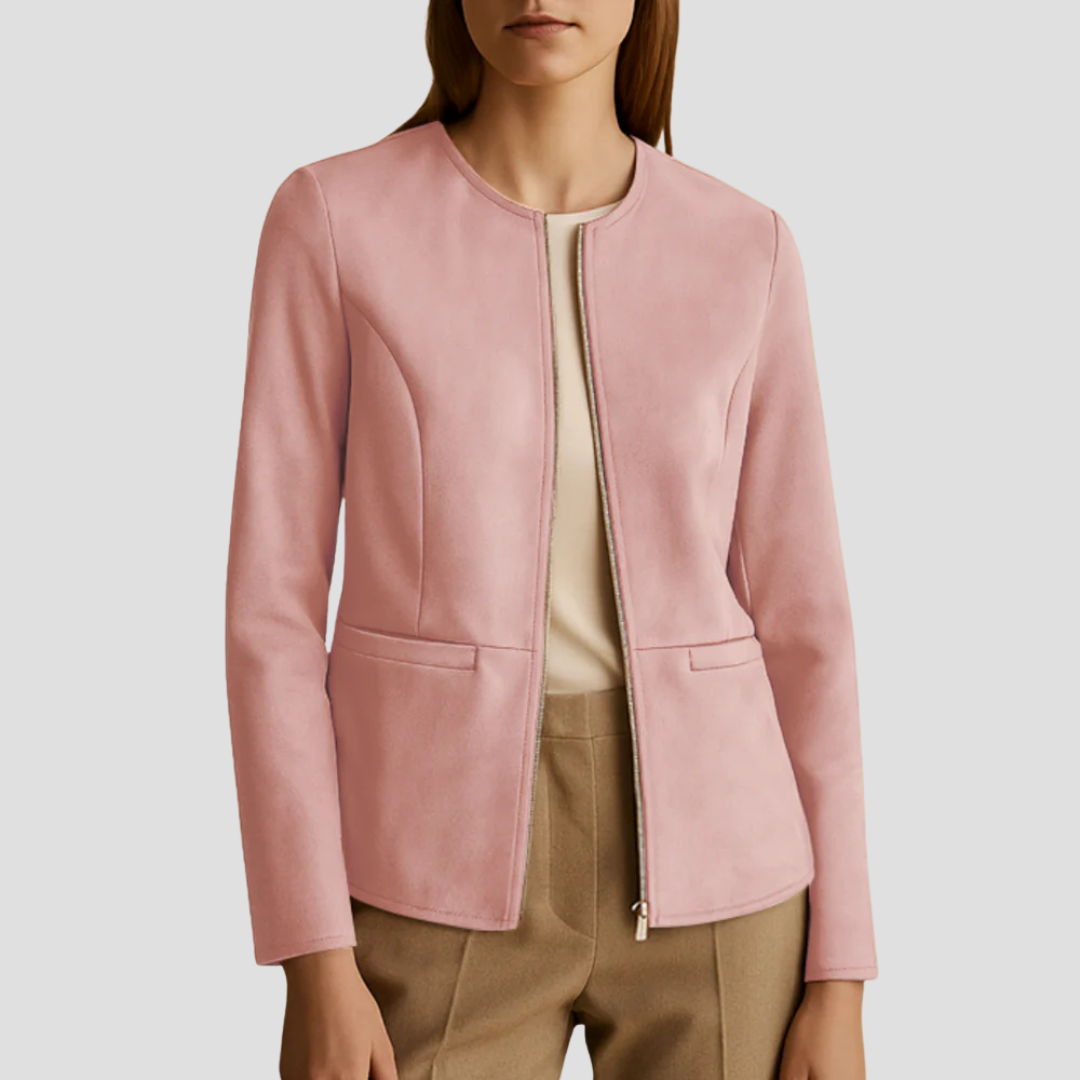 Zosia | Cropped Round-Neck Jacket 5