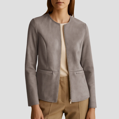 Zosia | Cropped Round-Neck Jacket 7