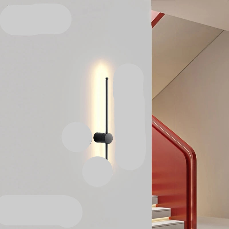 Slim Modern LED Wall Light With Warm Glow