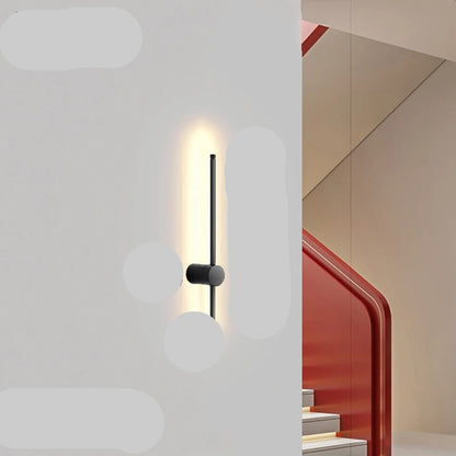 Slim Modern LED Wall Light With Warm Glow