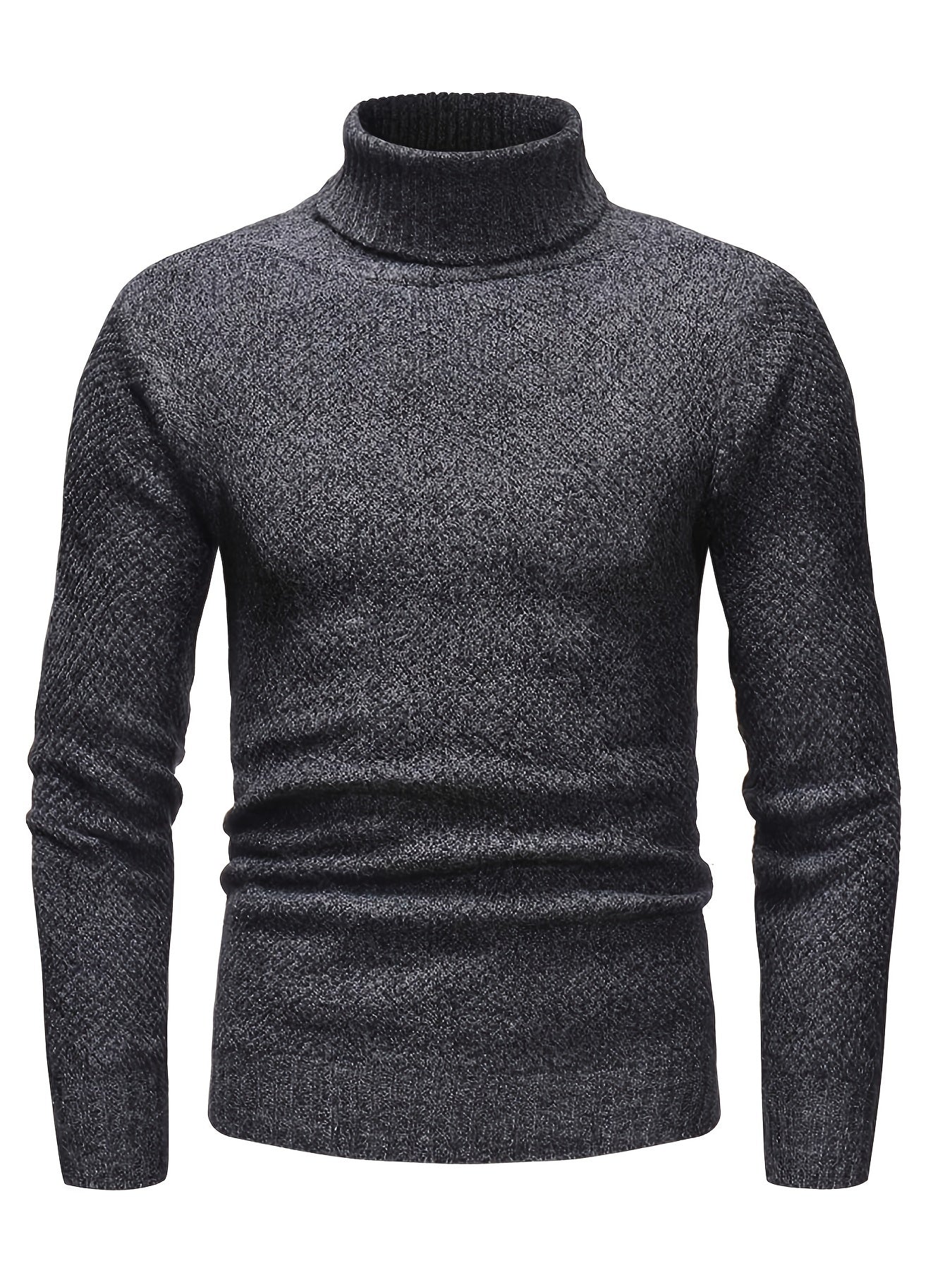 Soft Mens Winter Crew Neck Cashmere Sweater