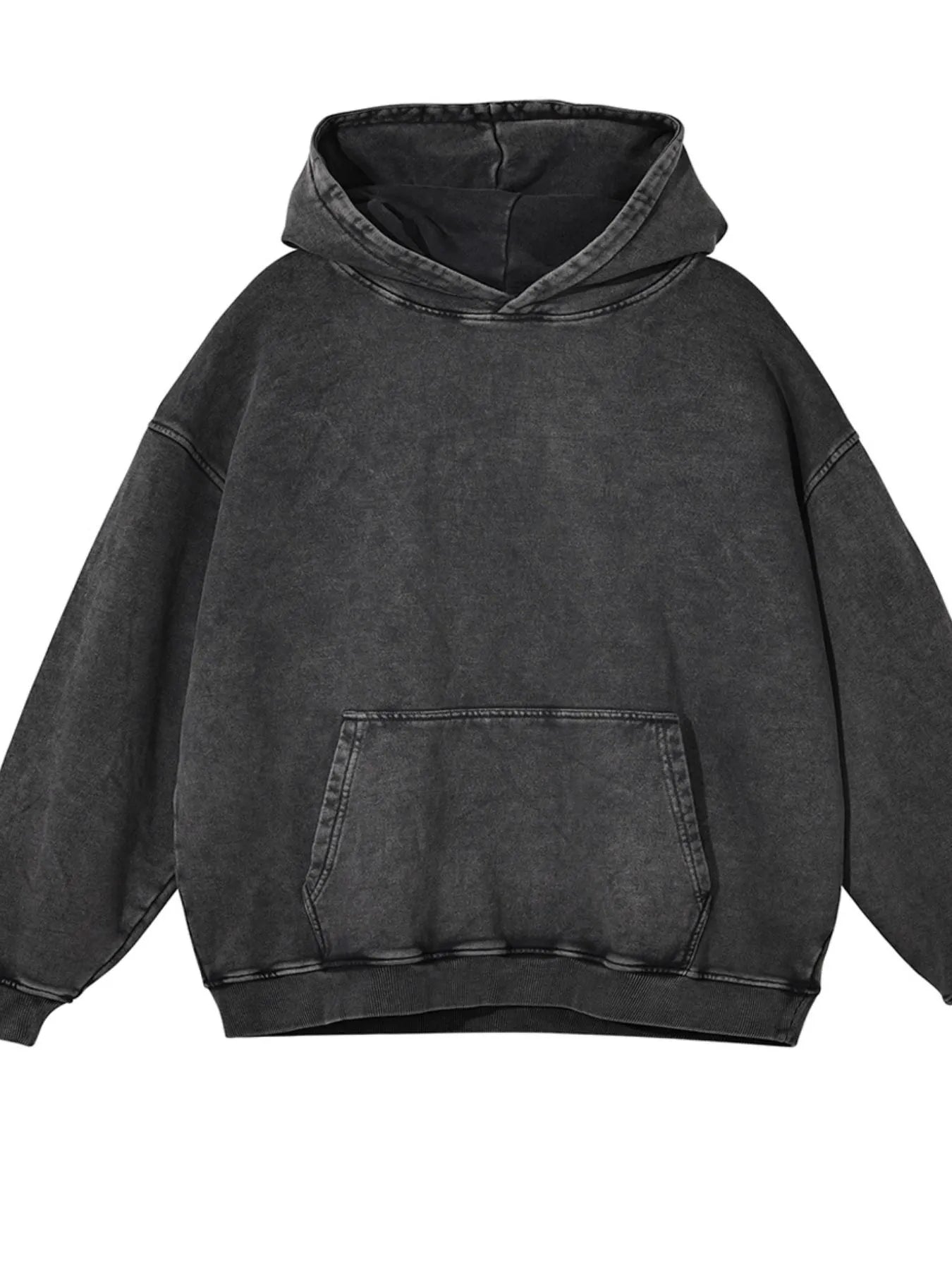 Large Relaxed Fit Hooded Sweatshirt