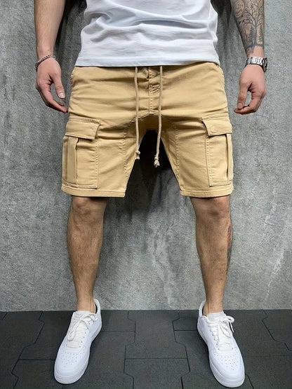 Relaxed Fit Men's Utility Cargo Shorts