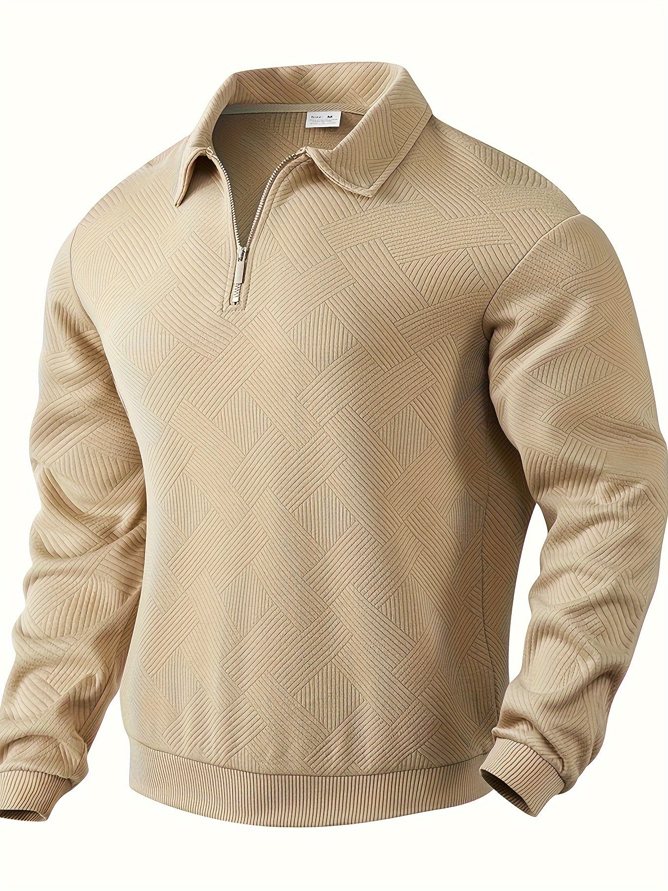 Max - Men's Fashionable Crew Neck Pullover Sweater - VogeLuxe