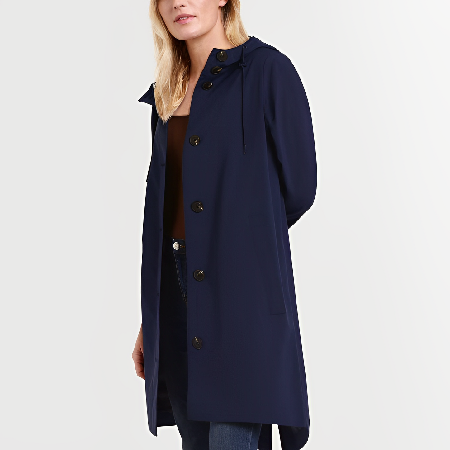 Waterproof Women's Parka with Adjustable Hood