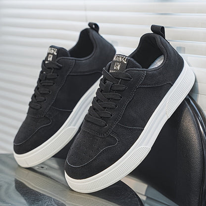 Comfy Men's Low Top Lace Up Casual Shoes