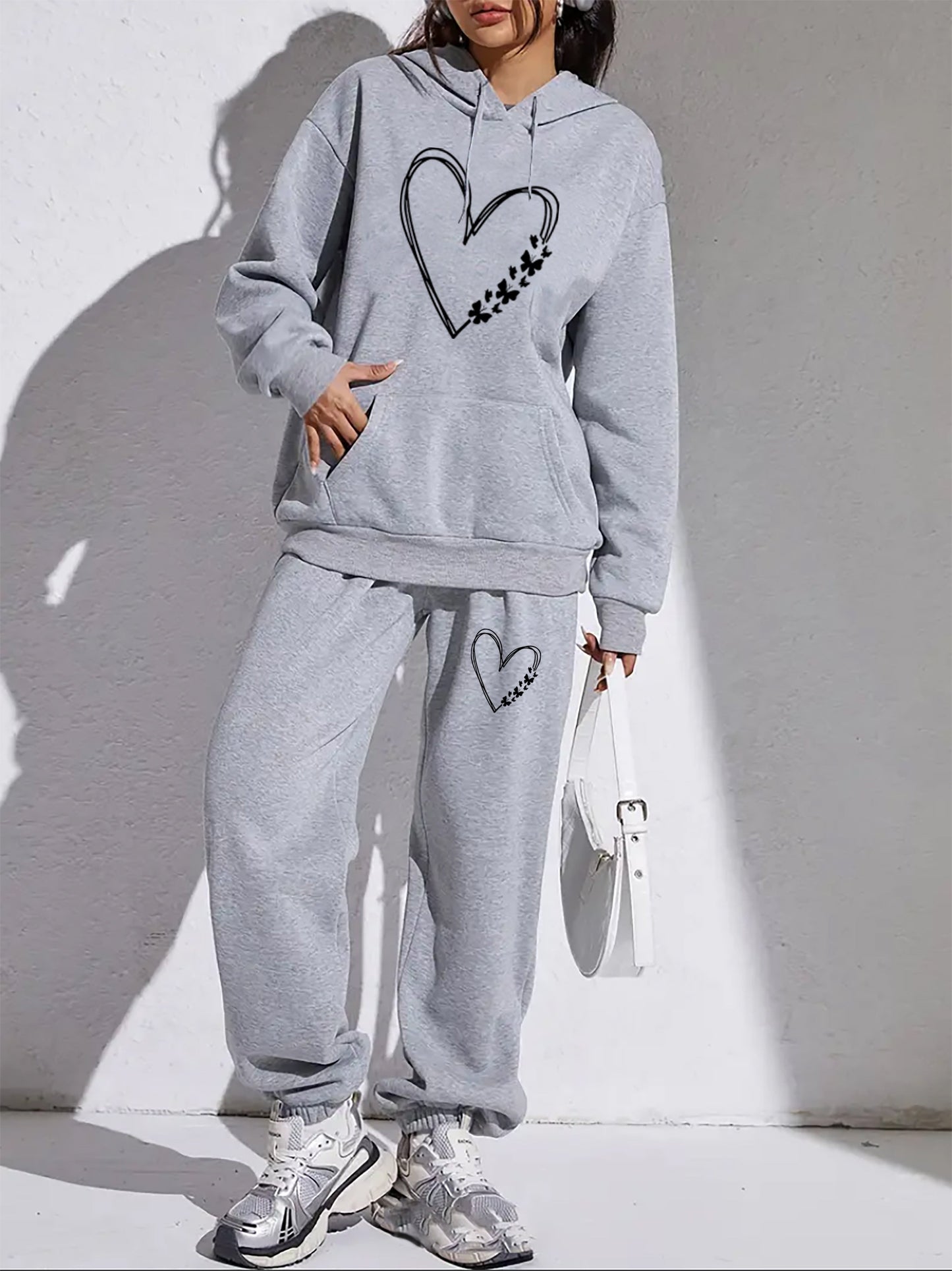 Comfortable Women's Jogging Suit All-in-One Outfit
