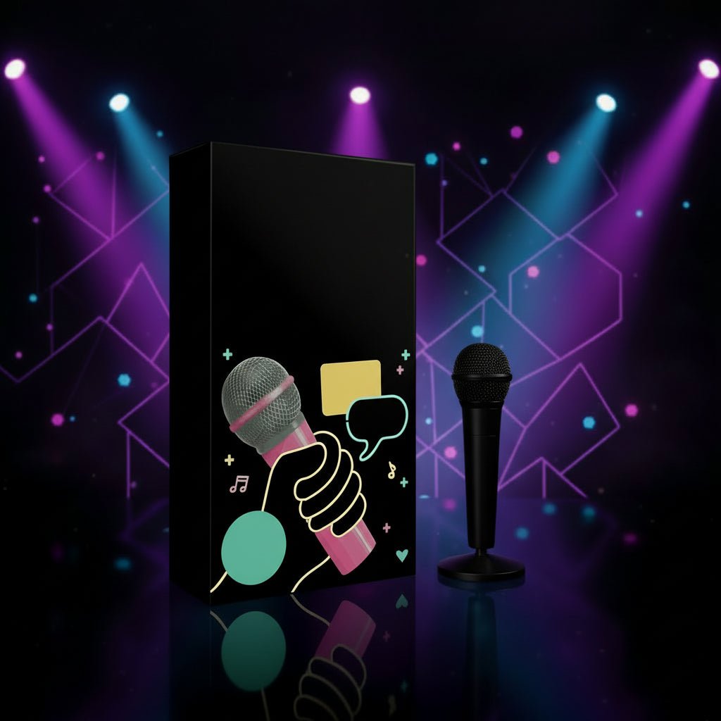 Fun Music Karaoke Party Game Microphone Set - VogeLuxe