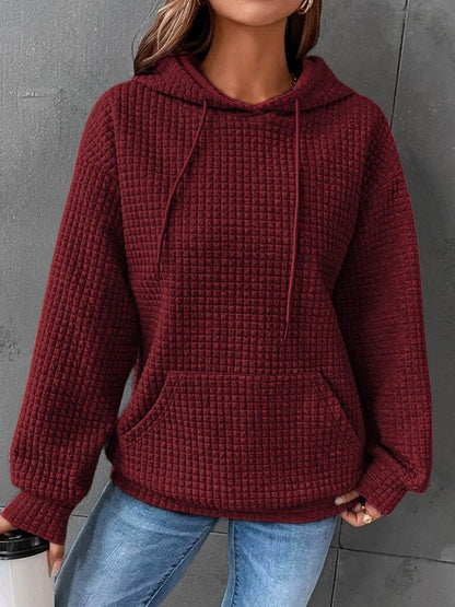 Warm Women's Fleece Hooded Sweater