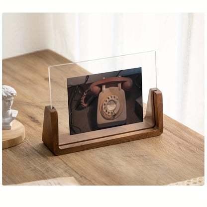 Contemporary Wooden Picture Frame Display