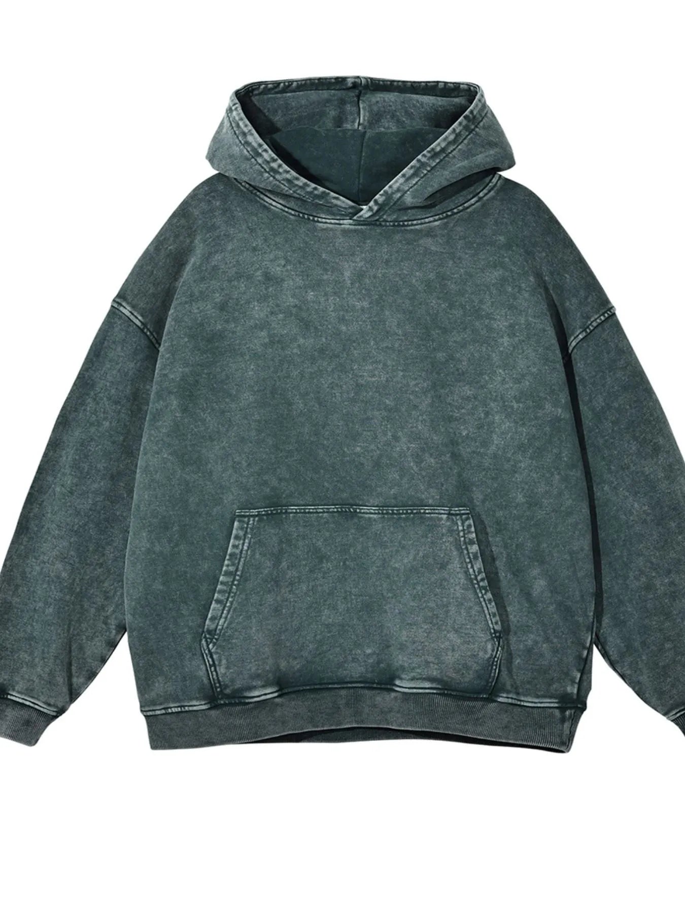Large Relaxed Fit Hooded Sweatshirt