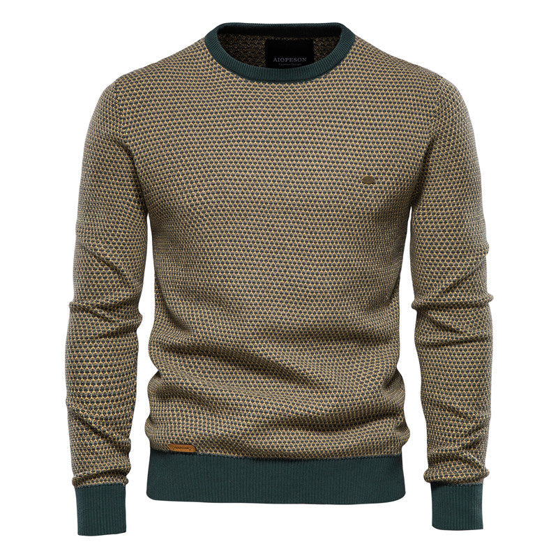 Warm Classic Crew Neck Knitted Sweater