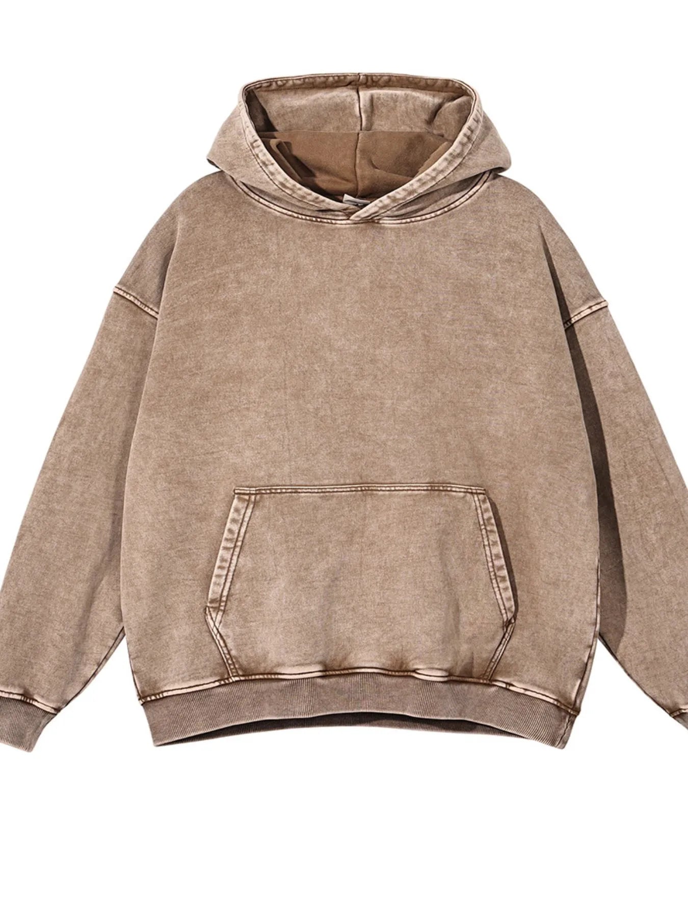 Large Relaxed Fit Hooded Sweatshirt