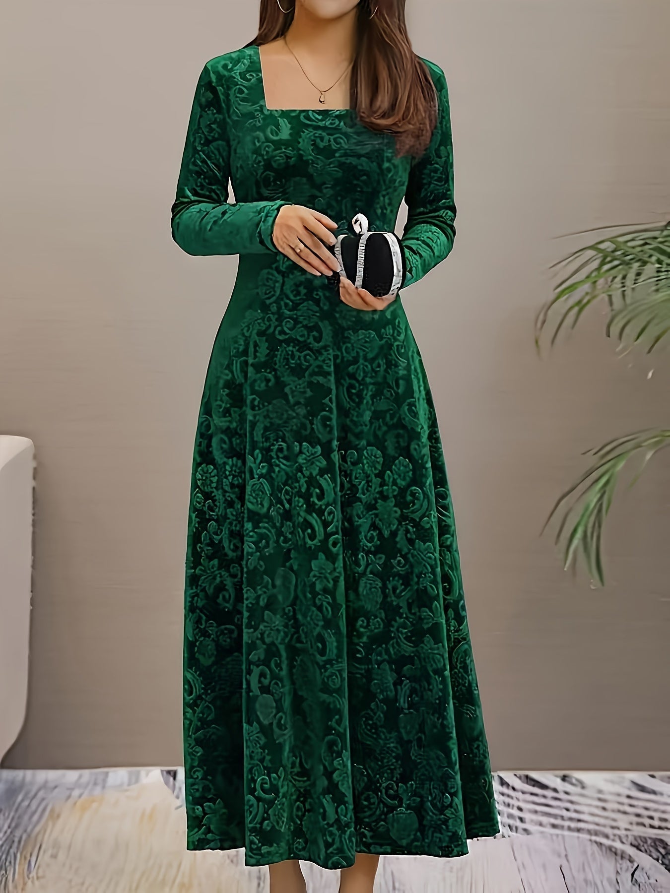 Pretty Women's Floral A-Line Summer Dress