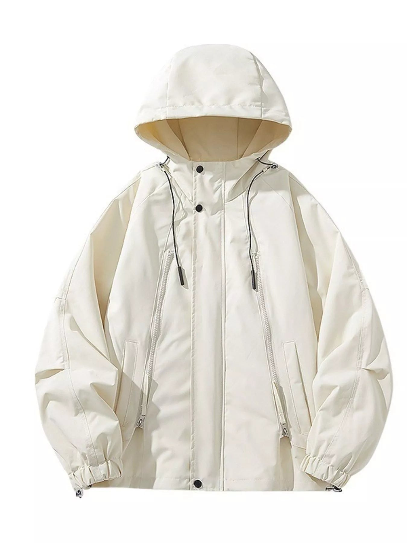 Large Size Waterproof Hooded Jacket for Men
