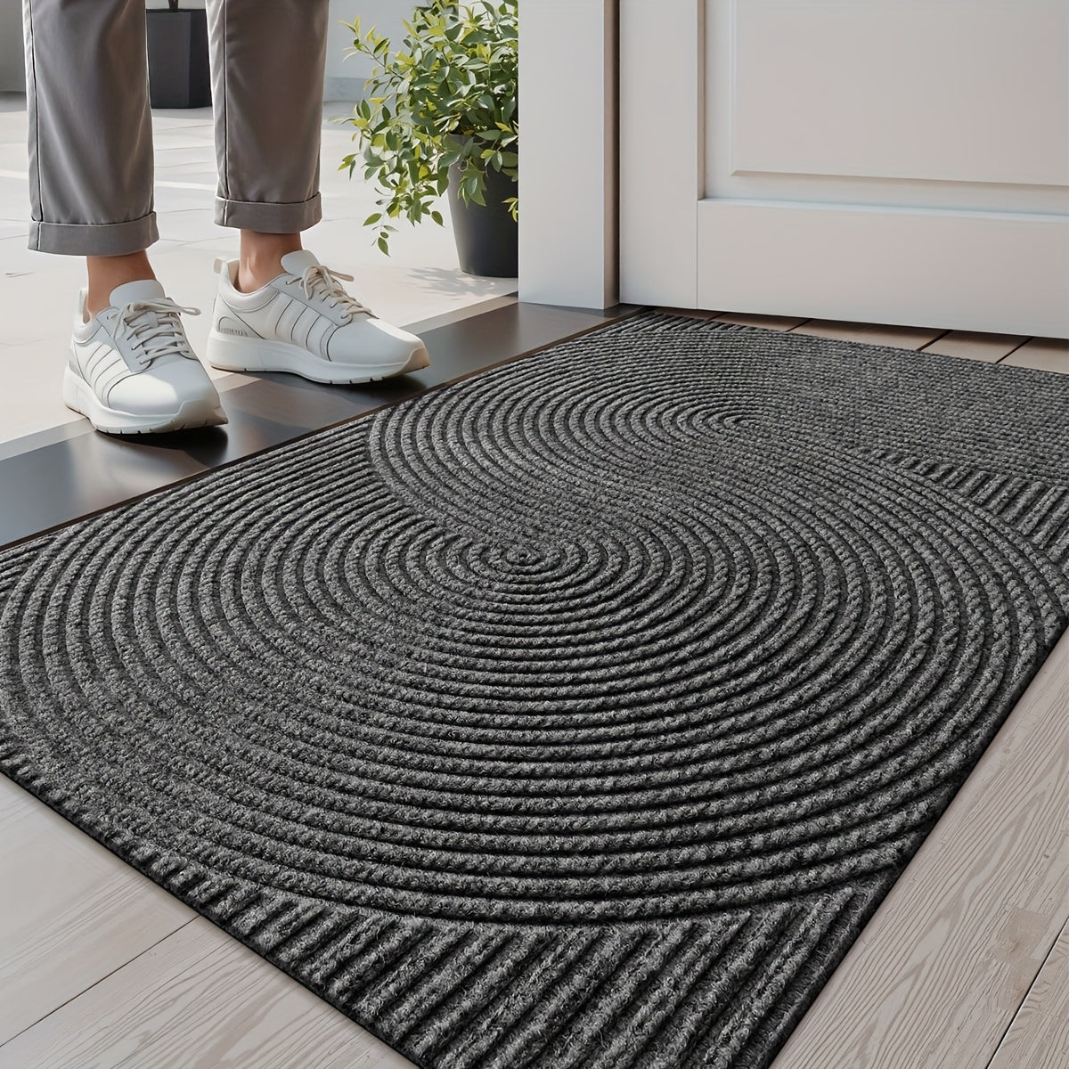 Durable Patterned Welcome Mat