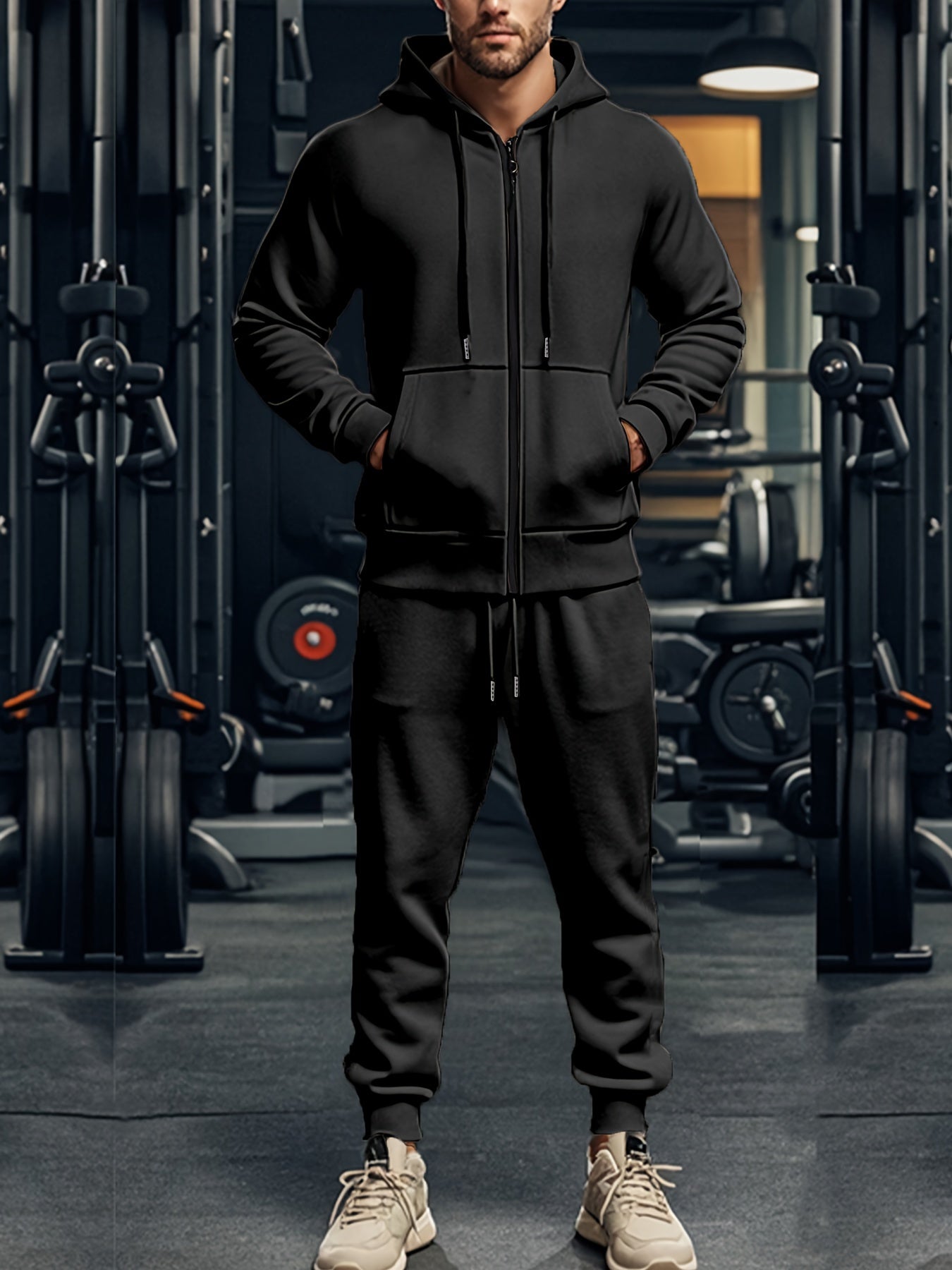 Men's Athletic Jogger Suit Set - VogeLuxe