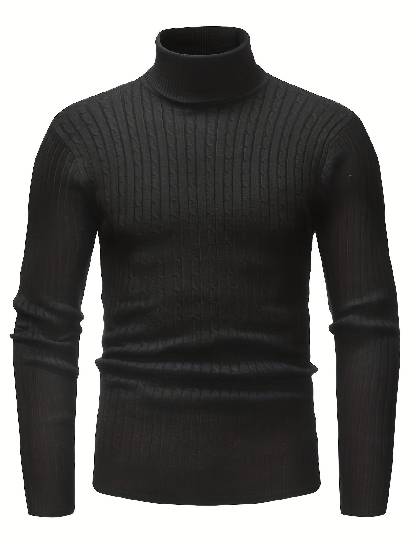 Cozy Mens Crew Neck Warm Sweater