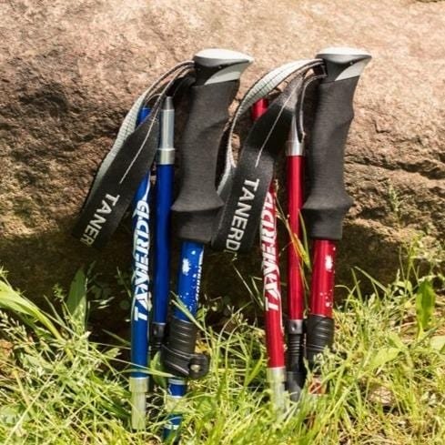 Lightweight Adjustable Hiking Walking Sticks - VogeLuxe