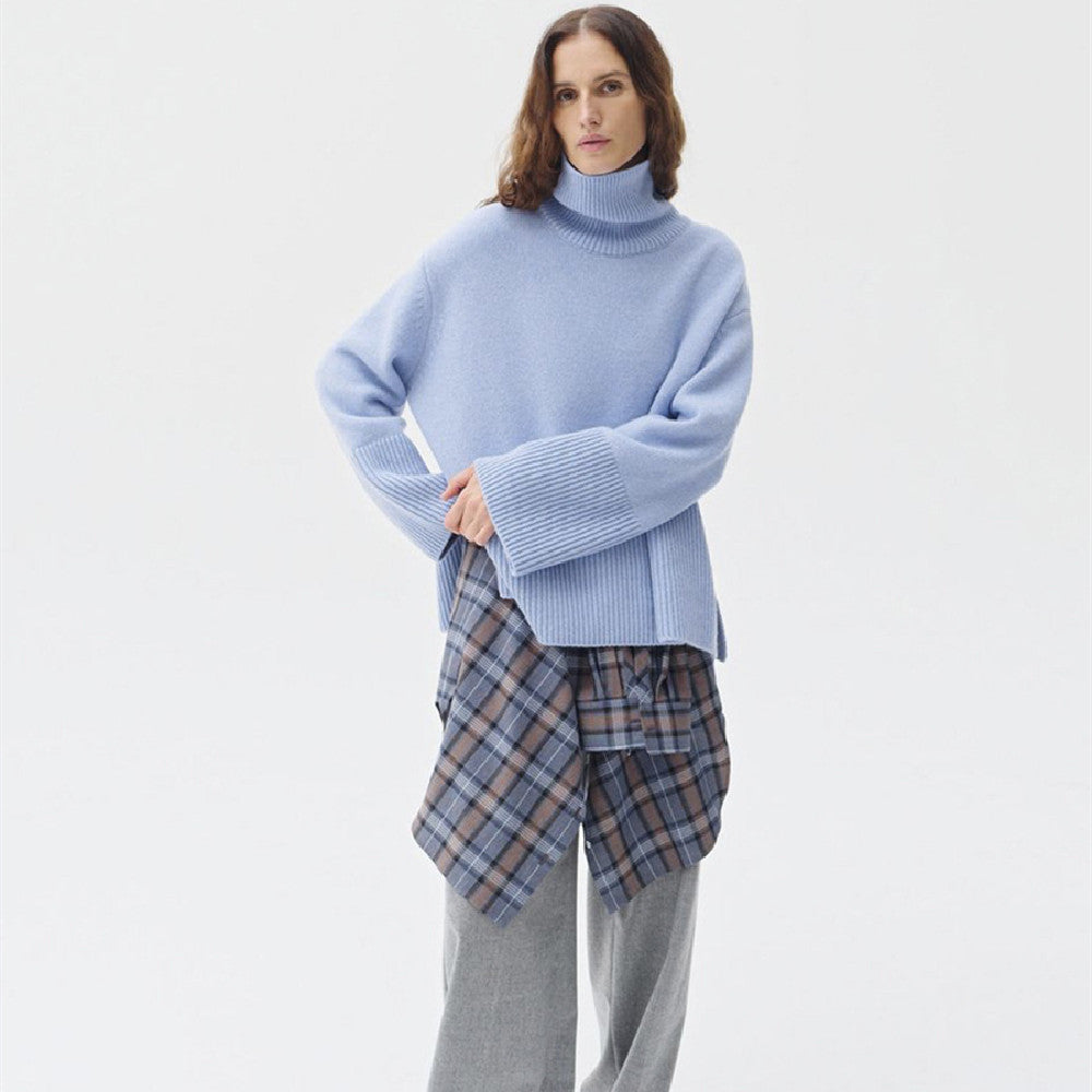 Soft Cream Cashmere Pullover Sweater