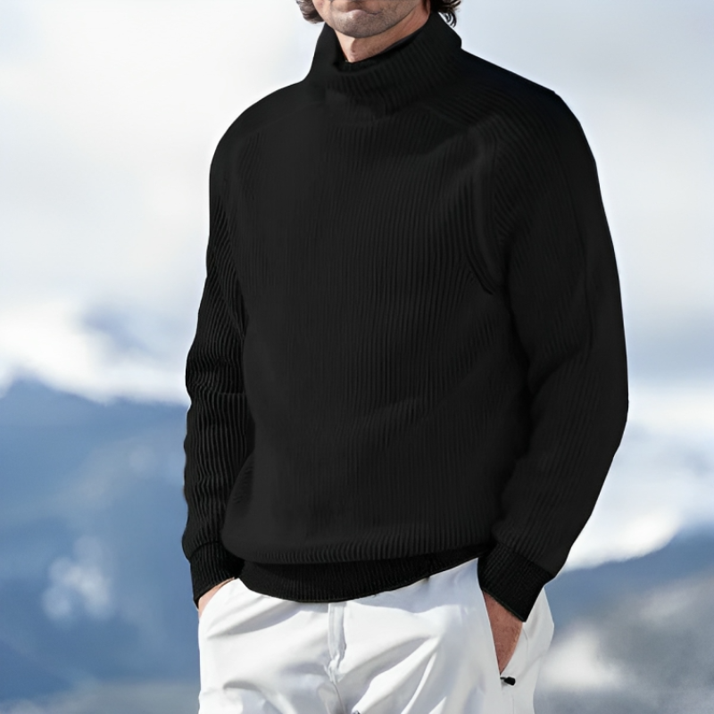 Cozy Men's Winter Turtleneck Sweater