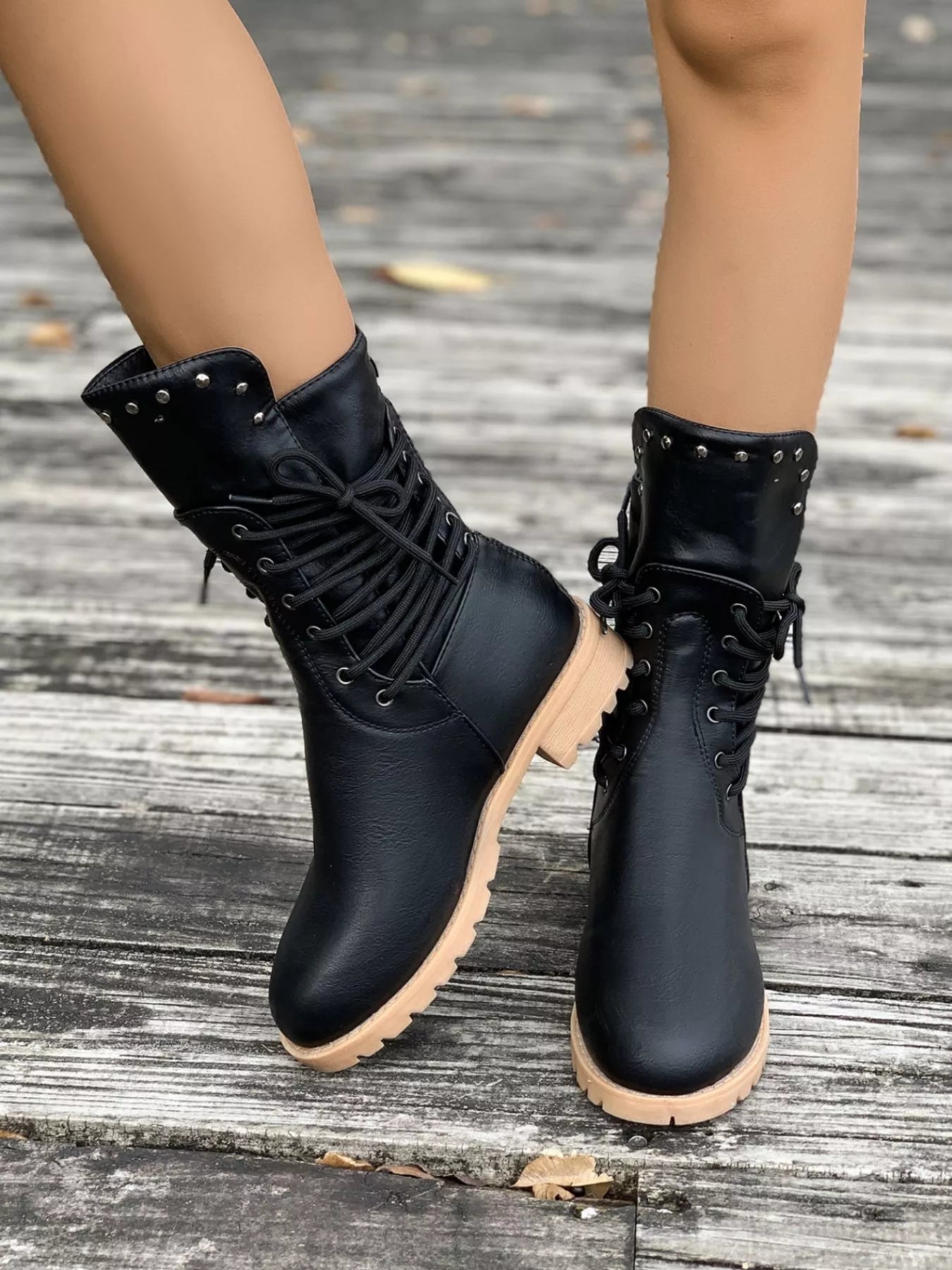 Classic Low Block Heel Ankle Boots