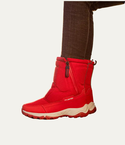 VogeLuxe | Women’s Mid Calf Quilted Winter Snow Boots