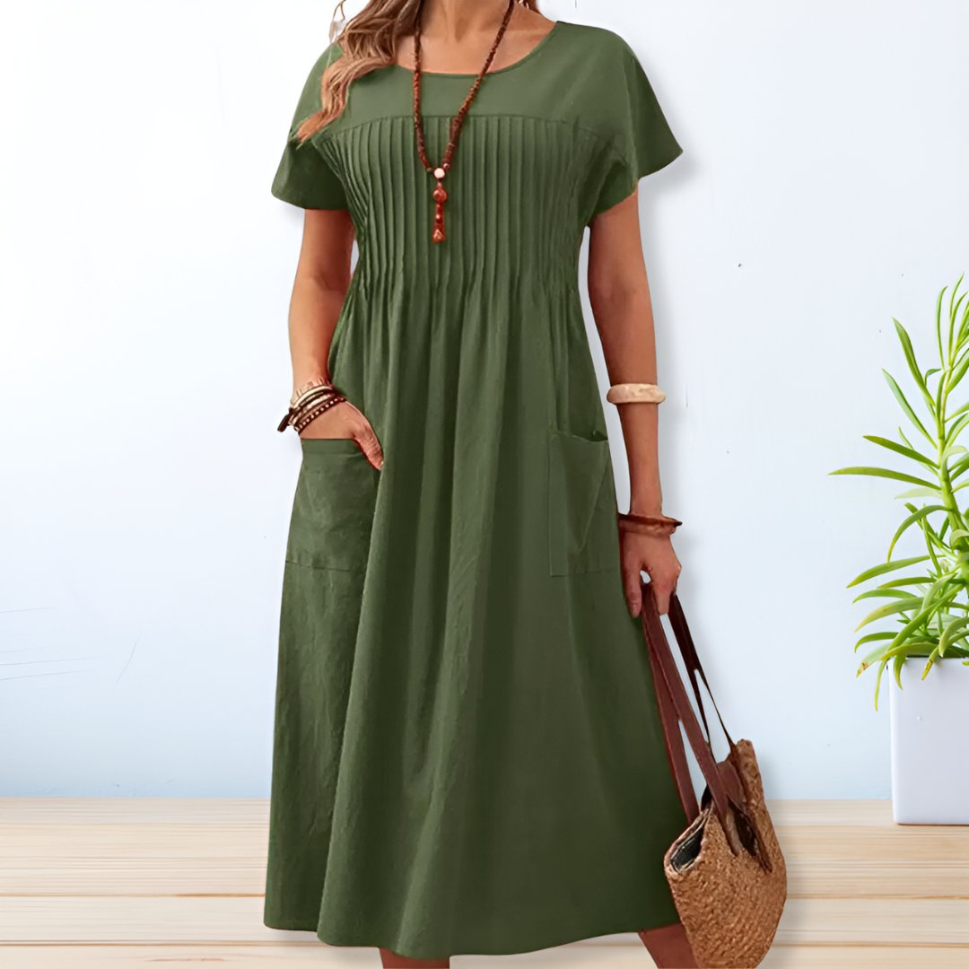 Comfy Women's Everyday Summer Dress with Pockets