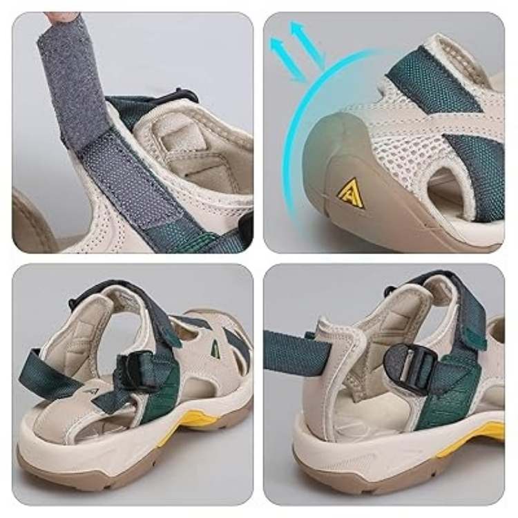 VogeLuxe | Women’s Outdoor Closed Toe Athletic Sandals